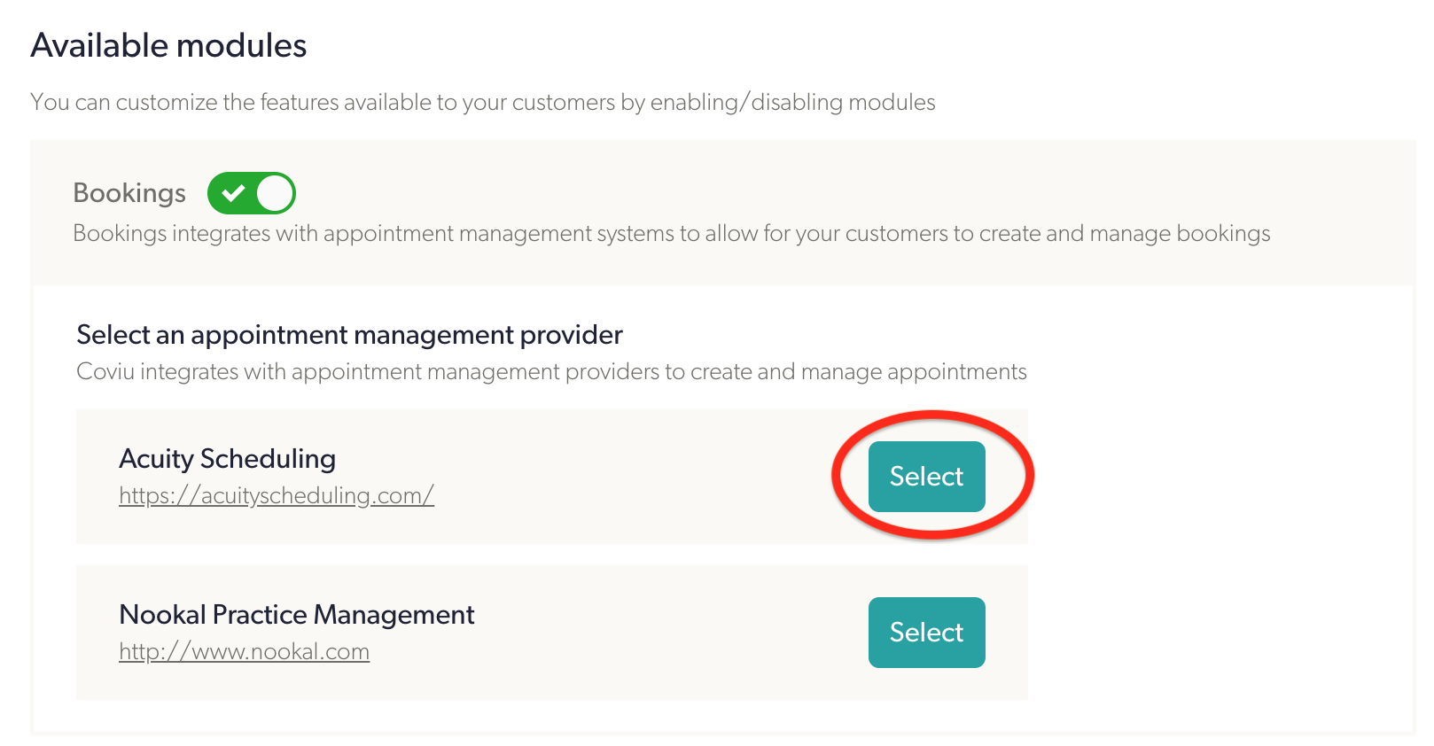 How to set up and use AcuityScheduling for Coviu appointment bookings